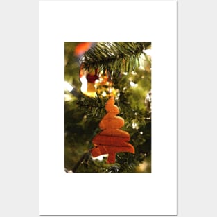 Double Christmas Tree Ornament Posters and Art